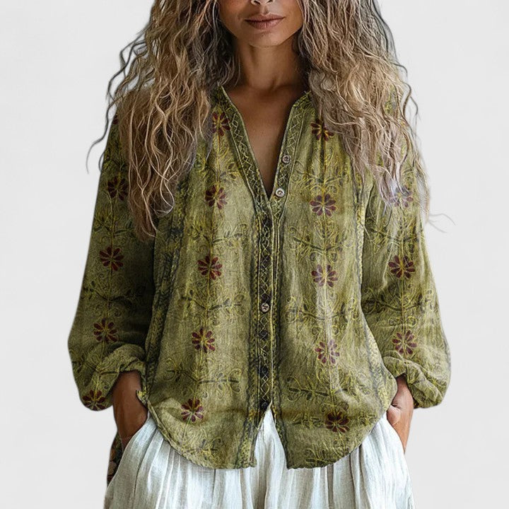 Jenna - Comfortable blouse — view 3