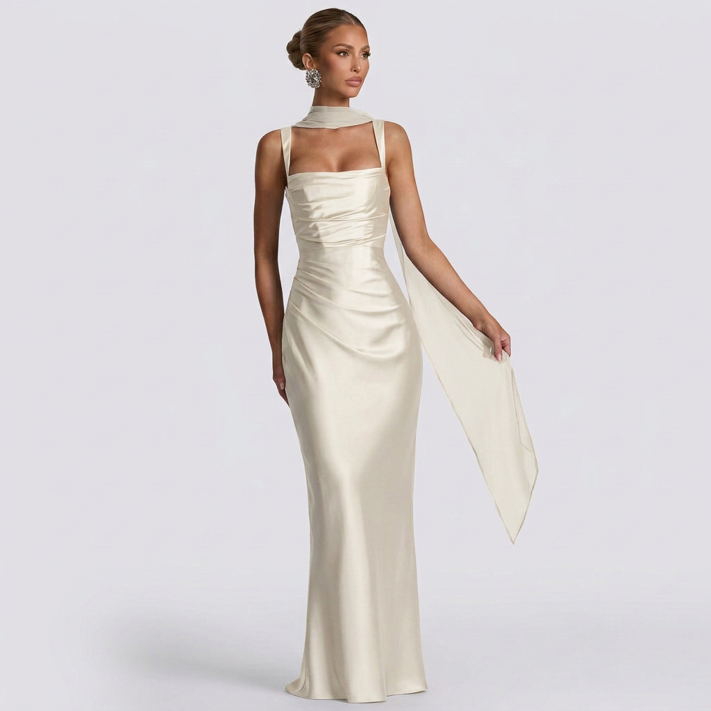 Jennifer - elegant maxi dress — view 3
