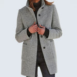 Jennifer - modern long coat — view 1