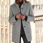 Jennifer - modern long coat — view 2