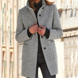 Jennifer - modern long coat — view 2