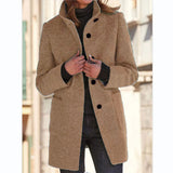 Jennifer - modern long coat — view 4
