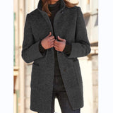 Jennifer - modern long coat — view 7