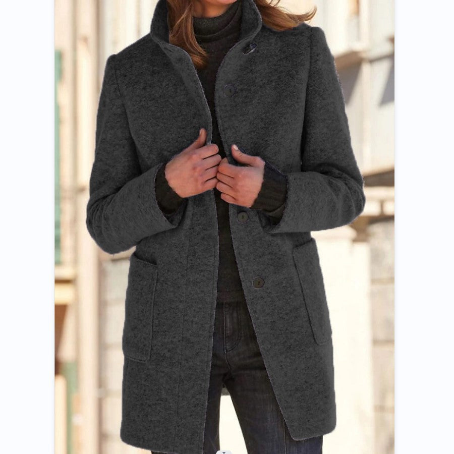 Jennifer - modern long coat — view 7