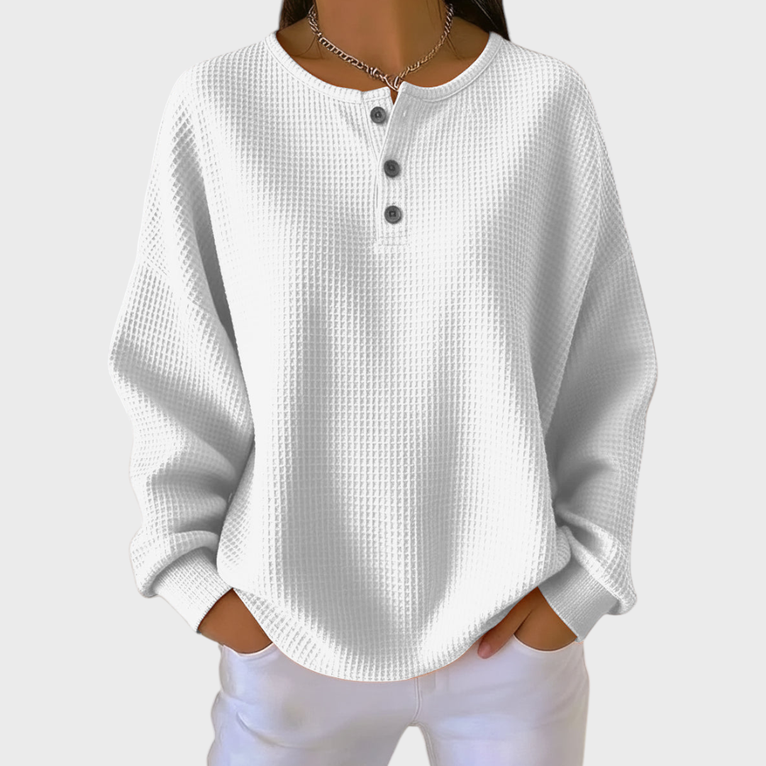 Jennifer – Soft Textured Knit Sweater — view 2