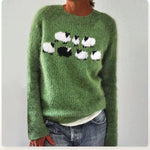 Jennifer - Retro Knitted Sweater — view 1