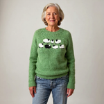 Jennifer - Retro Knitted Sweater — view 2