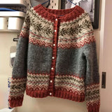 Jessica - Retro Knit Cardigan — view 1