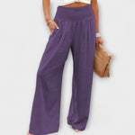 Jillian - casual wide leg pants — view 1
