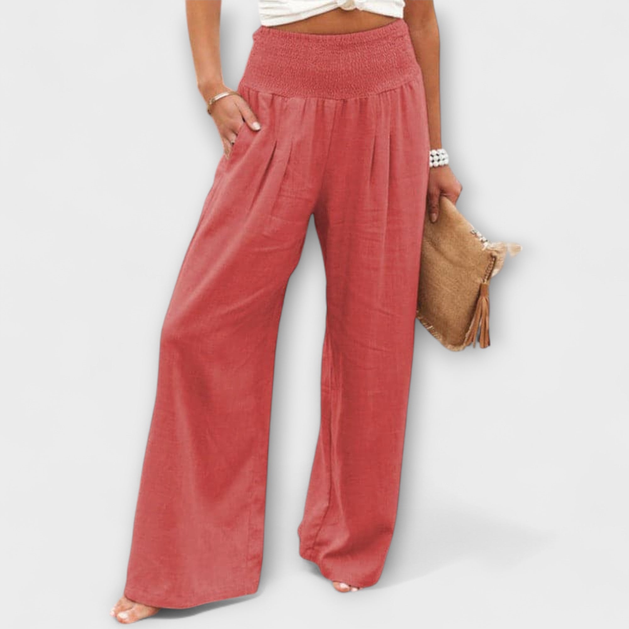 Jillian - casual wide leg pants — view 2