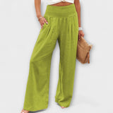 Jillian - casual wide leg pants — view 3