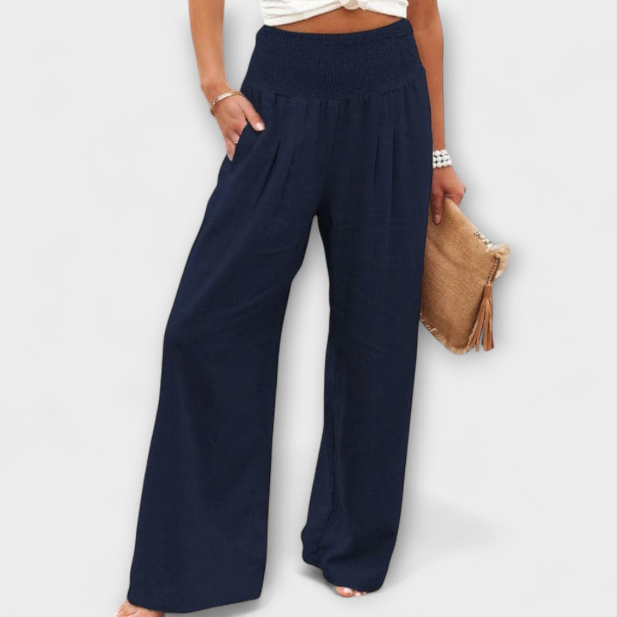 Jillian - casual wide leg pants — view 5