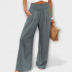 Jillian - casual wide leg pants — view 6