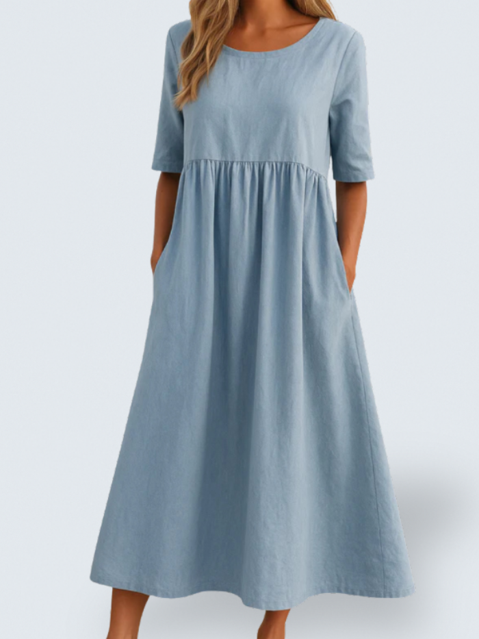 Jillian - airy cotton dress — view 1