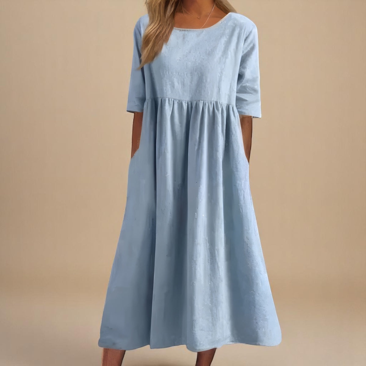 Jillian - airy cotton dress — view 6