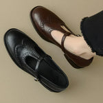 Johanna - elegant women's t-strap shoes — view 3