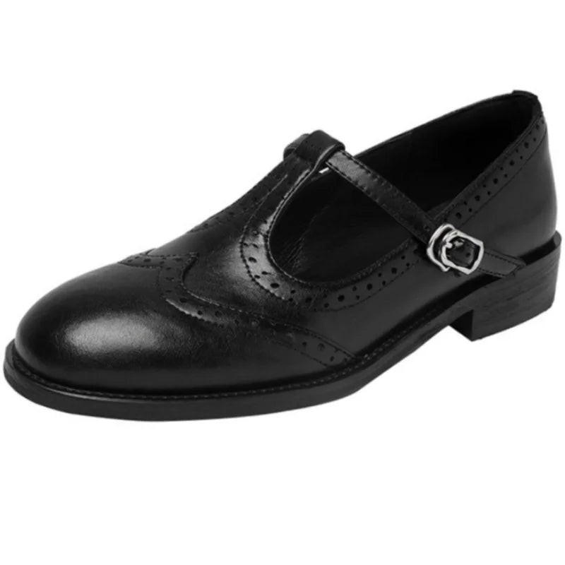 Johanna - elegant women's t-strap shoes — view 6