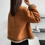 Jordan - Button Down Shearling Jacket — view 4