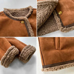 Jordan - Button Down Shearling Jacket — view 5