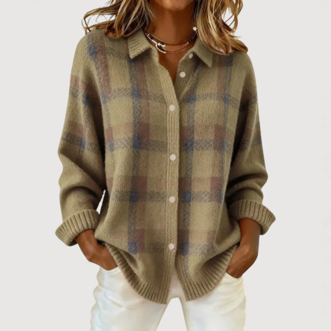 Josie - a cosy knit shirt for the comfort of cold days — view 1