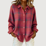 Josie - a cosy knit shirt for the comfort of cold days — view 3