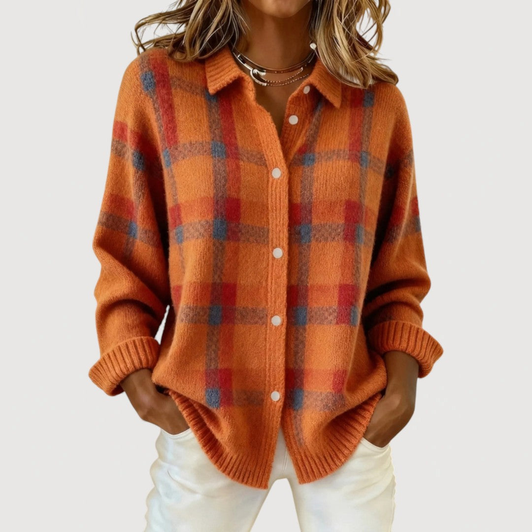 Josie - a cosy knit shirt for the comfort of cold days — view 4