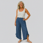 Josie - Cotton Linen Pants — view 2