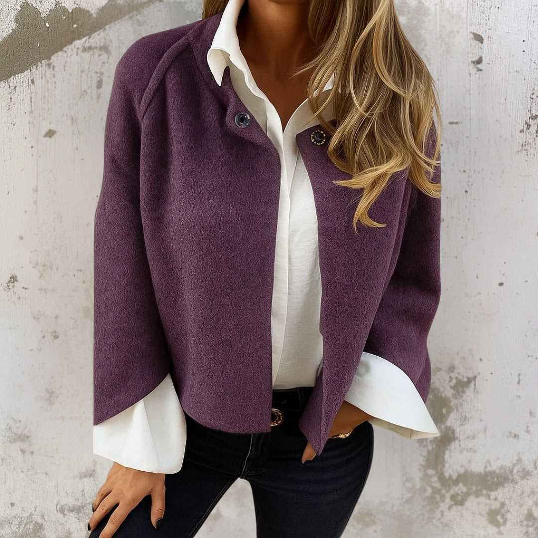Judite - elegant and warm short jacket — view 2
