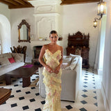 Julia - long dress with frills — view 4