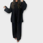 Julie - Plus Size Ribbed Set — view 2
