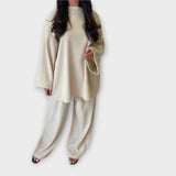 Julie - Plus Size Ribbed Set — view 6