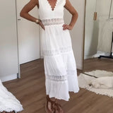 Juniper - lace dress with v-neckline — view 5