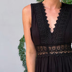 Juniper - lace dress with v-neckline — view 9