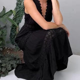 Juniper - lace dress with v-neckline — view 11