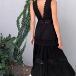 Juniper - lace dress with v-neckline — view 12