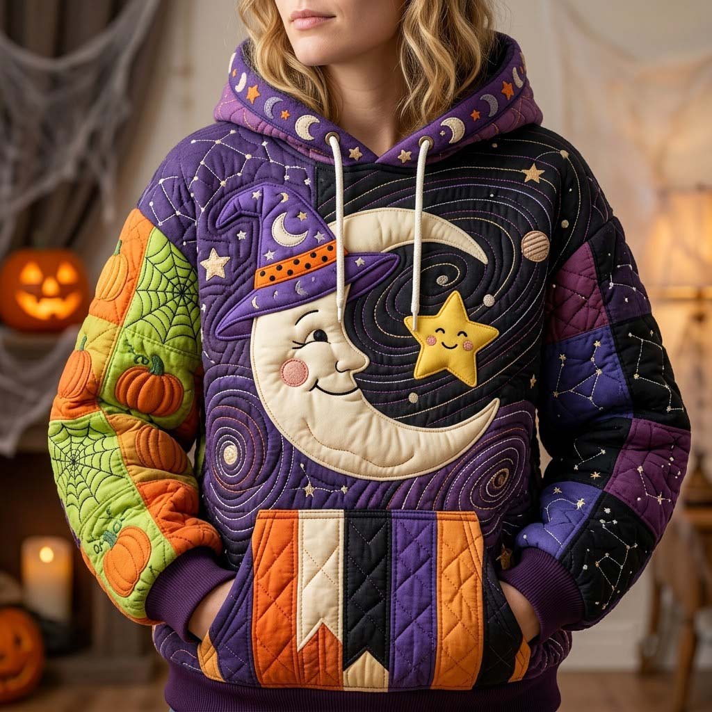Hoodie - Midnight Halloween Quilt Pattern — view 1