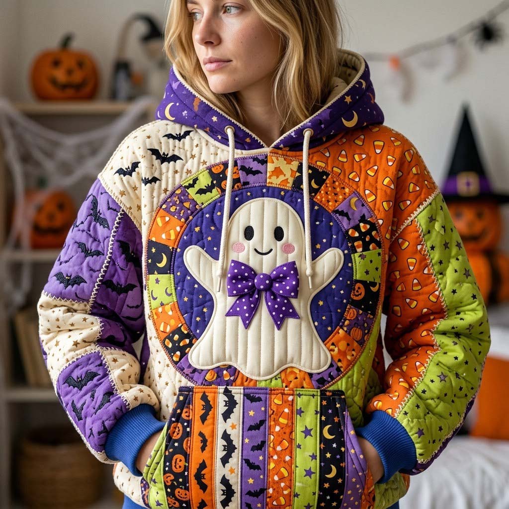 Hoodie - Midnight Halloween Quilt Pattern — view 1