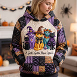 Hoodie - Halloween witch motifs — view 1