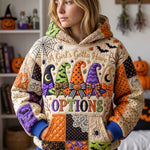 Hoodie - Halloween witch motifs — view 1