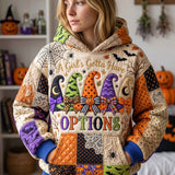 Hoodie - Halloween witch motifs — view 1