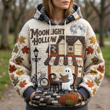 Hoodie - cosy autumn motifs — view 1