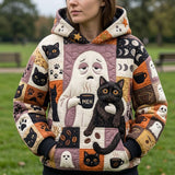 Hoodie - cosy autumn motifs — view 1
