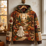 Hoodie - Cross on the Autumn Trail — view 1