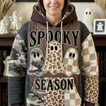 Hoodie - Patterned Halloween ghosts — view 1