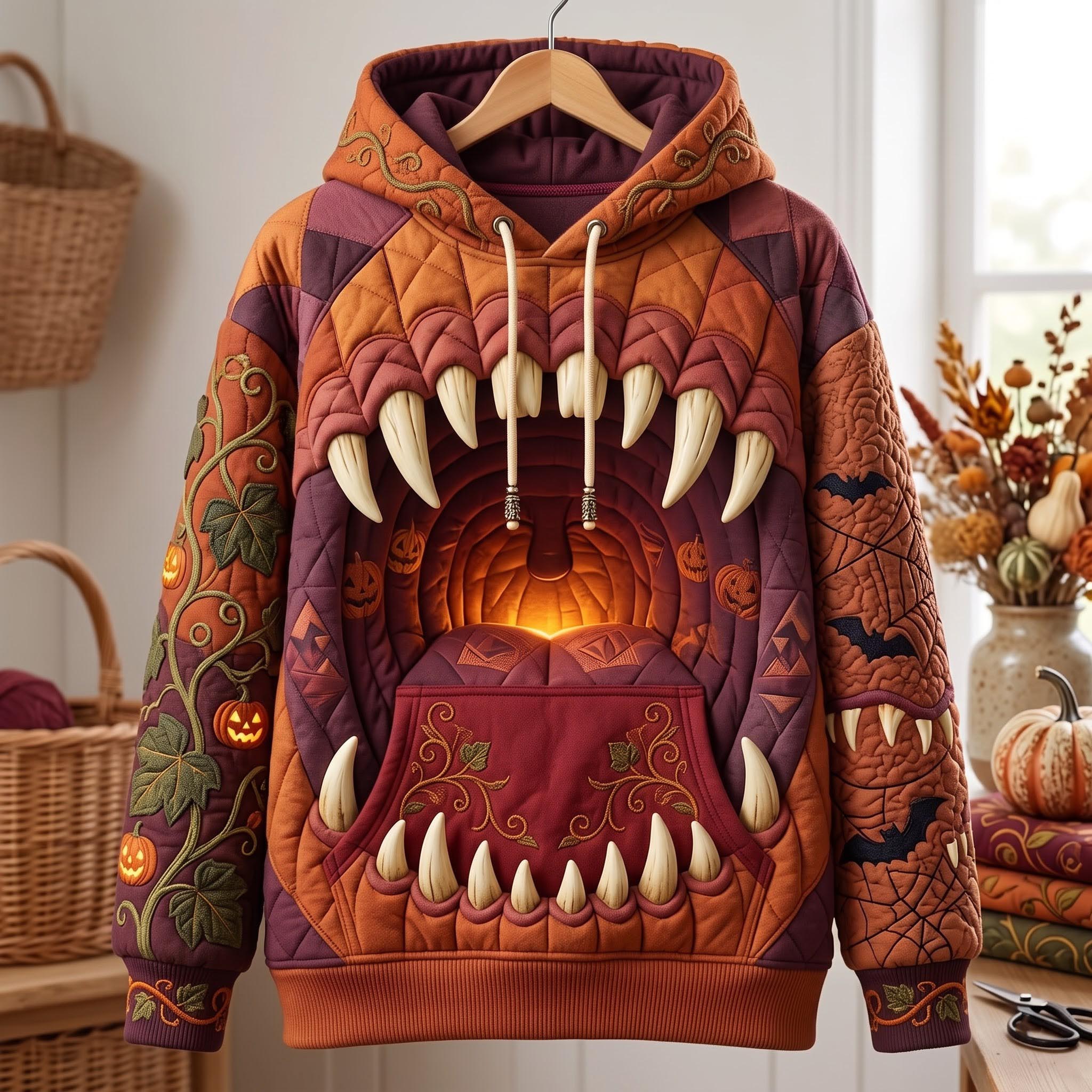 Hoodie - Roaring Monster Mouth — view 1