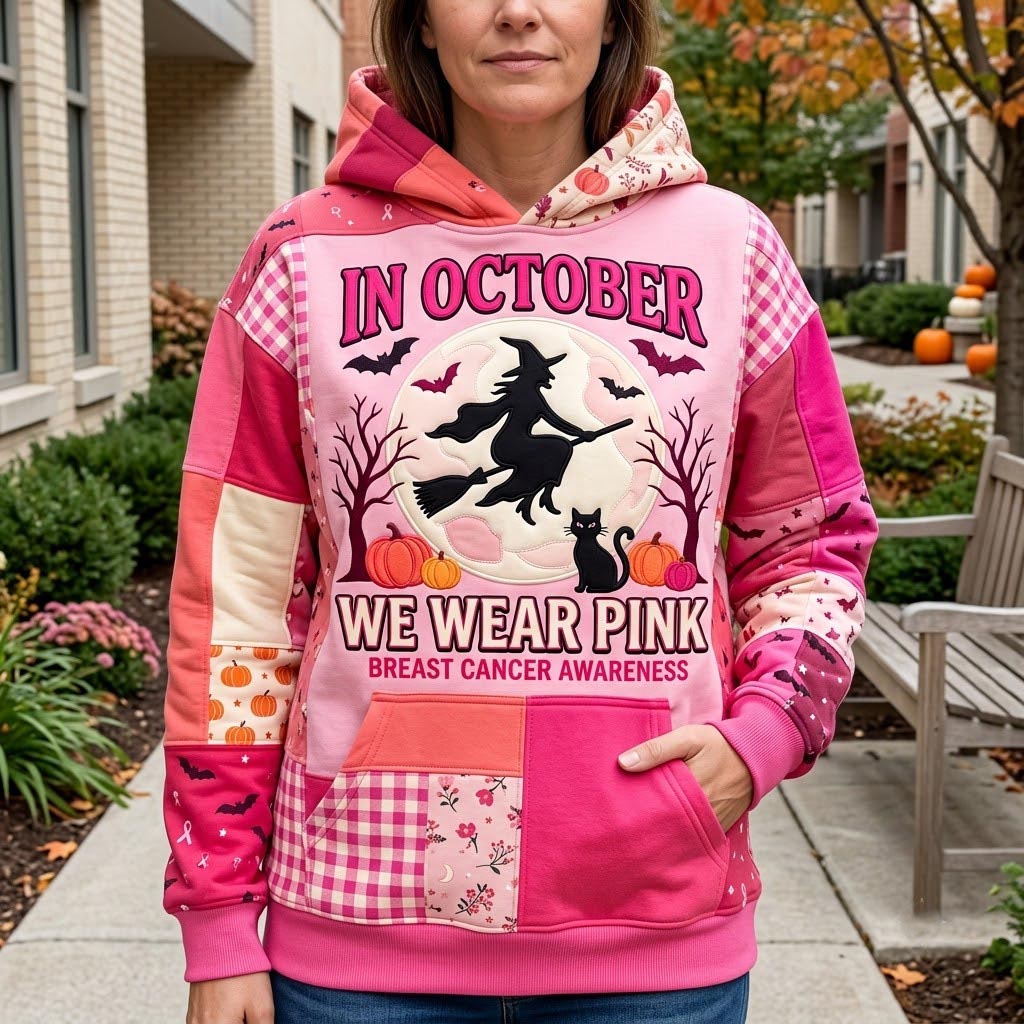 Hoodie - Pink October Magic — view 1