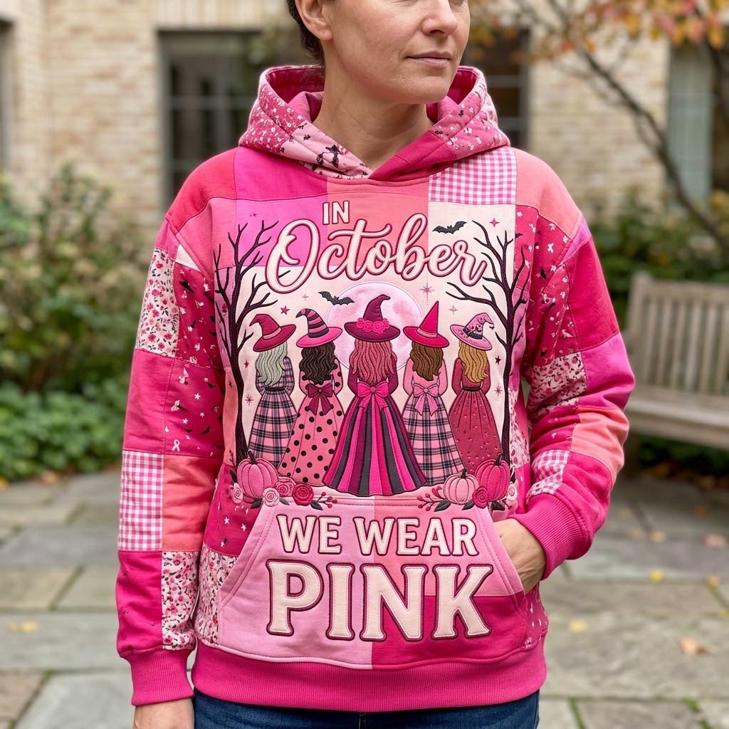 Hoodie - Pink October Magic — view 1