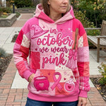Hoodie - Pink October Magic — view 1