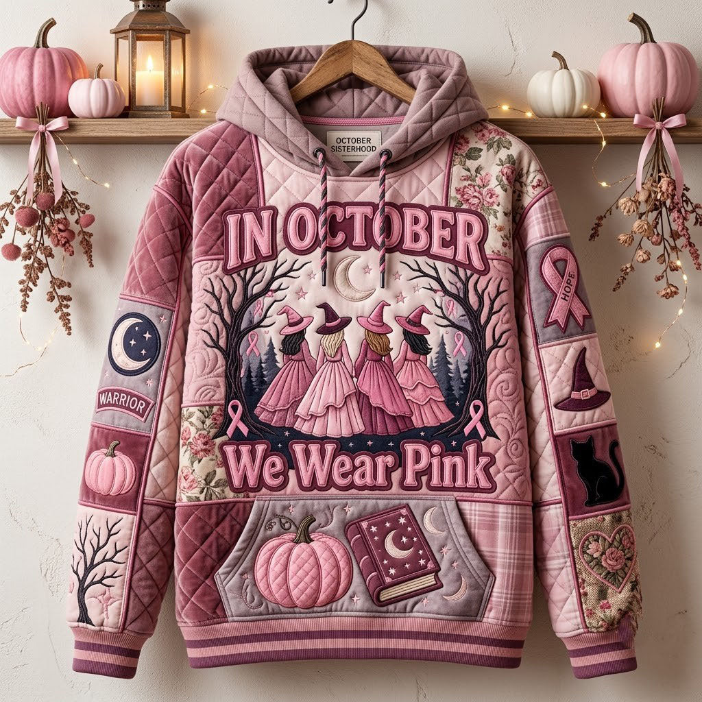 Hoodie - Pink October Magic — view 1