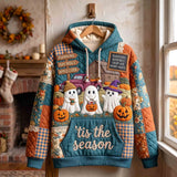 Hoodie - Ghost with pumpkins — view 1